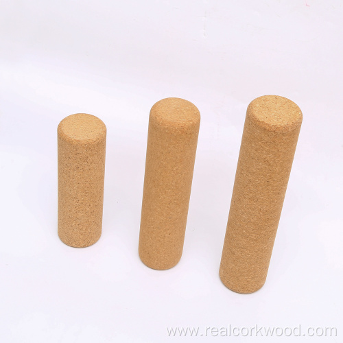 oem high quality cork yoga roller muscle roller